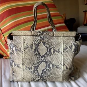 FURLA top handle leather bag